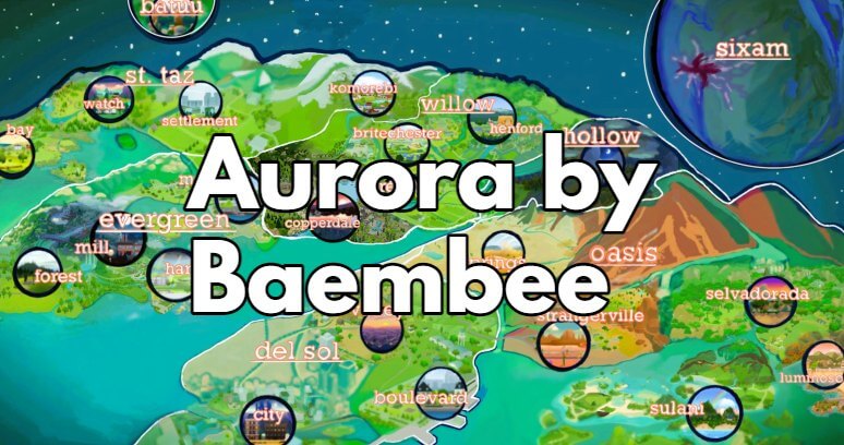 Aurora by Baembee Sims 4 TS4 Saved File