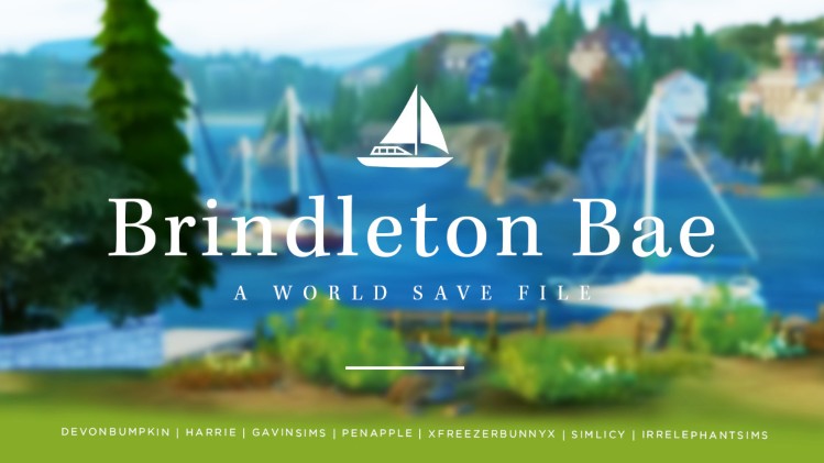 Brindleton Bae - A World Save File Sims 4