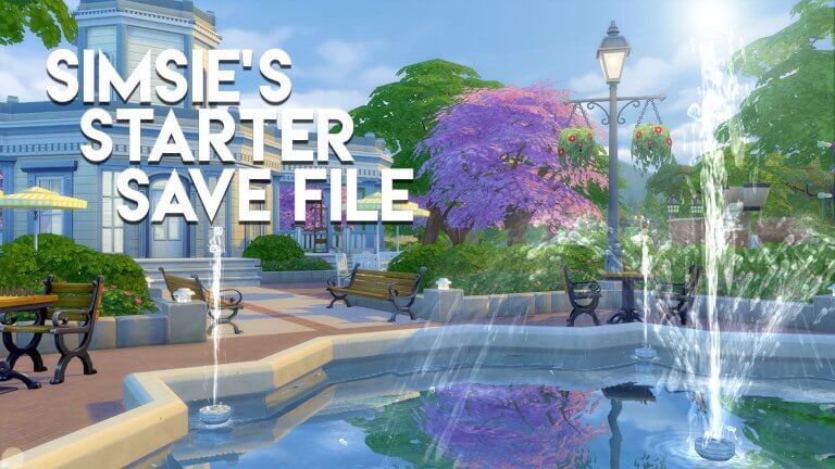 Simsie’s Starter Save File Version 5.0 Sims 4