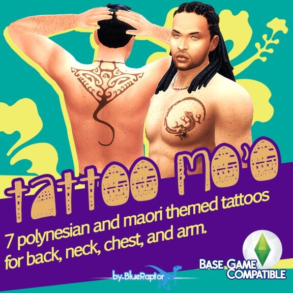 Tattoo Mo's by Gemini Speaks sims 4 tattoos