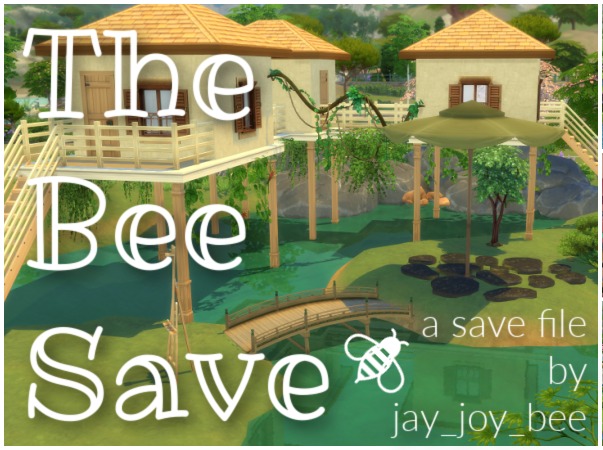 The Bee Save File Wedding Stories Sims 4