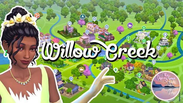 The Disney Save Version - Willow Creek Ts4 Save File