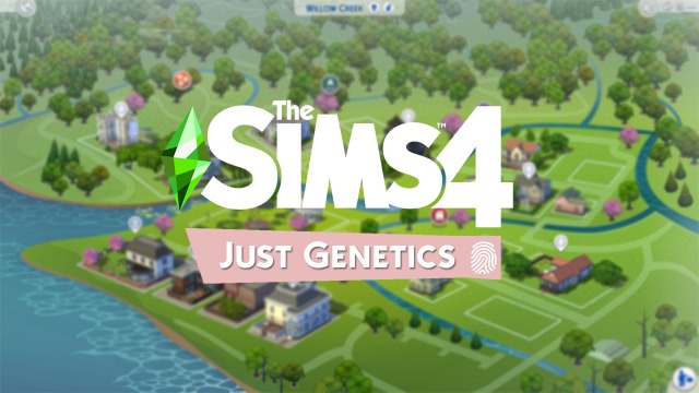 The Sims 4 Just Genetics - an AlwaySimming Save File