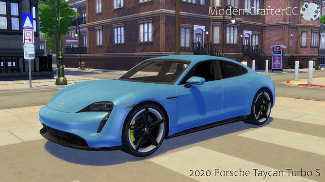 2020 Porsche Taycan Turbo S at Modern Crafter CC