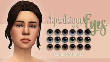 Aqua Trigger Eyes Muted Naturals ND at Miss Ruby Bird