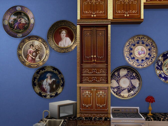 Belle Epoque Wall Plates Collection at Anna Quinn Stories