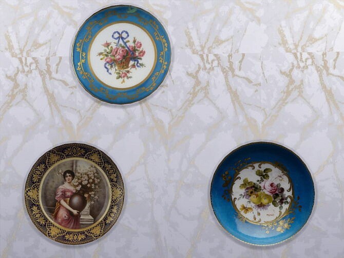 Belle Epoque Wall Plates Collection at Anna Quinn Stories