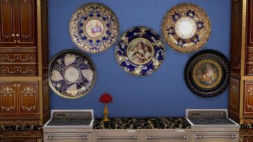 Belle Epoque Wall Plates Collection at Anna Quinn Stories