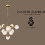 Chamber chandelier at Leo Sims