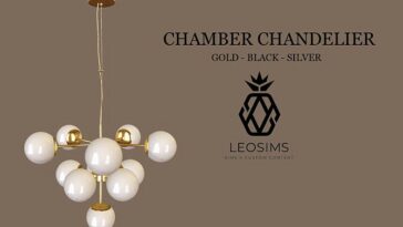 Chamber chandelier at Leo Sims