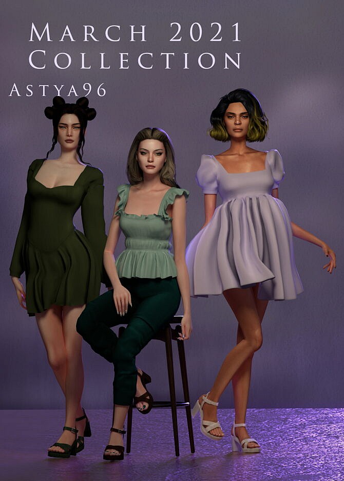 Clothes & Shoes March Collection 2021 at Astya96