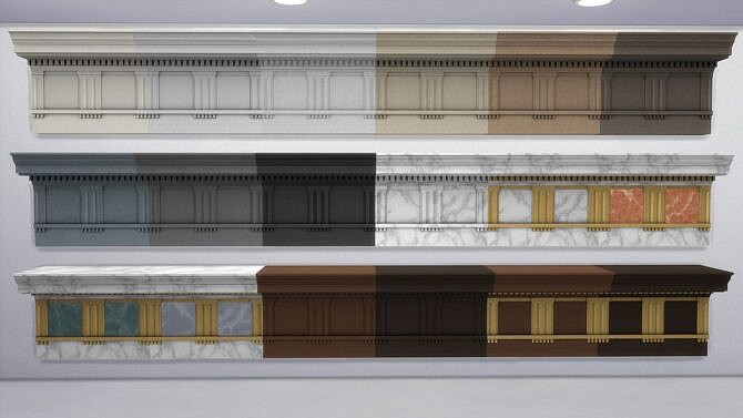 Doric Entablature by TheJim07 at Mod The Sims 4