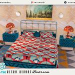 Elegant retro bedroom by Winner9 at TSR