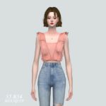 Flare Blouse SL 5 at Marigold