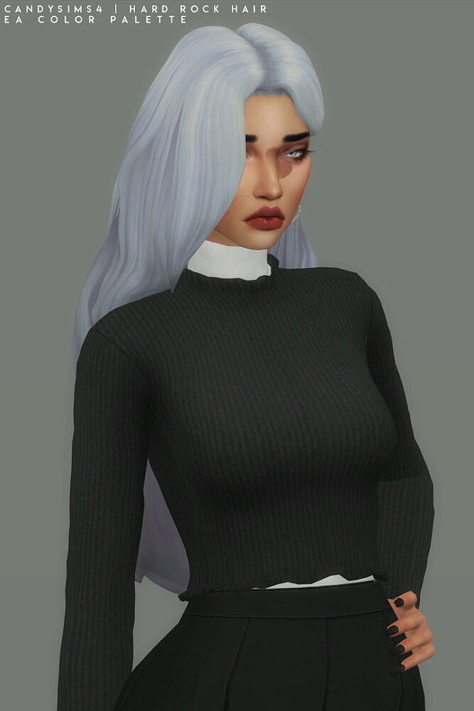 HARD ROCK HAIR at Candy Sims 4