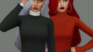 HARD ROCK HAIR at Candy Sims 4