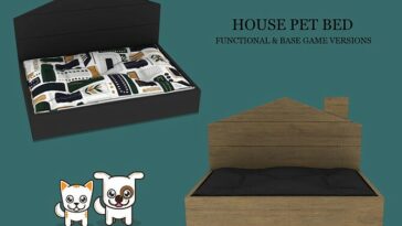 House Pet Bed at Leo Sims