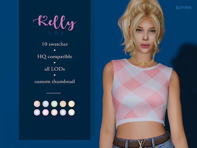 Kelly Top at Katverse