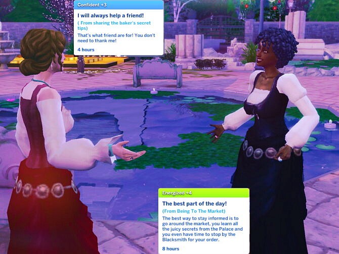 Medieval Interactions 1.0 by MiraiMayonaka at Mod The Sims 4