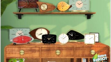 Mid-century table clocks by Severinka at TSR