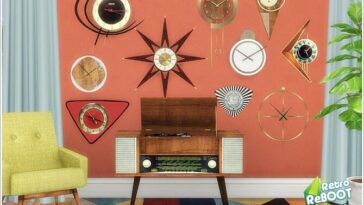 Mid-century wall clocks by Severinka at TSR