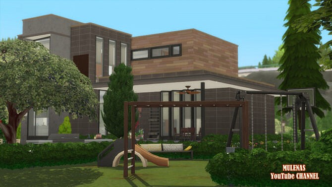 Modern home at Sims by Mulena