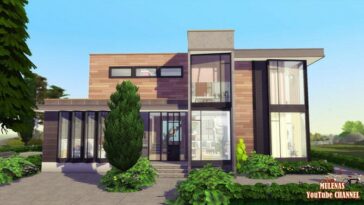 Modern home at Sims by Mulena