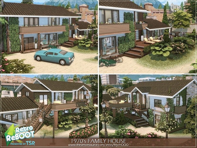 Retro 1970’s Family House by MychQQQ at TSR