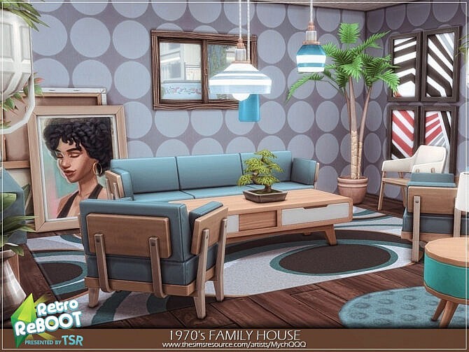 Retro 1970’s Family House by MychQQQ at TSR