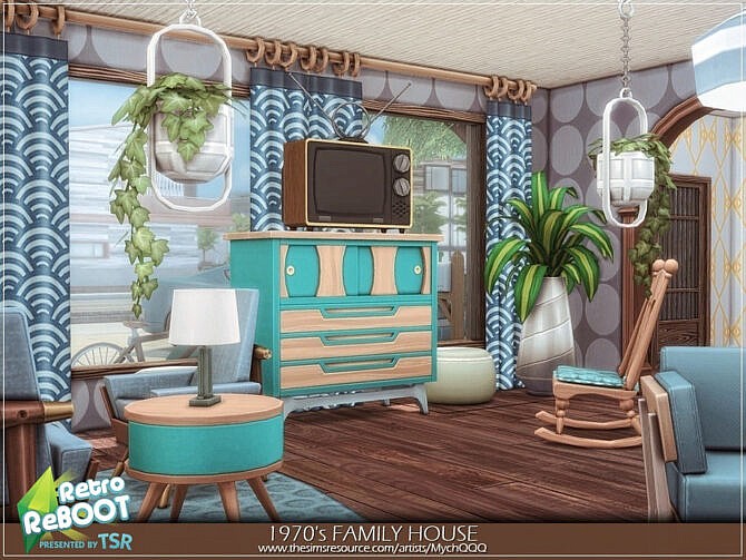 Retro 1970’s Family House by MychQQQ at TSR