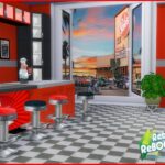 Retro 50’s Diner Mural 2 by seimar8 at TSR