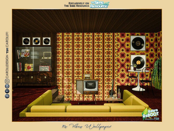 Retro 70s Vibes Wallpaper by Caroll91 at TSR