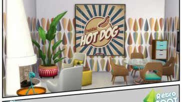 Retro Artwork by lavilikesims at TSR