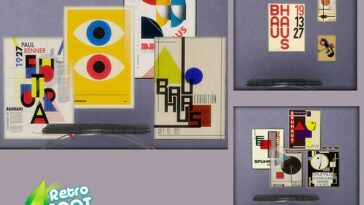 Retro Bauhaus posters by evi at TSR