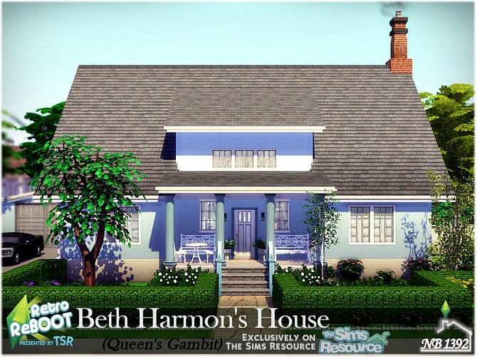 Retro Beth Harmon’s House (Queen’s Gambit) by nobody1392 at TSR