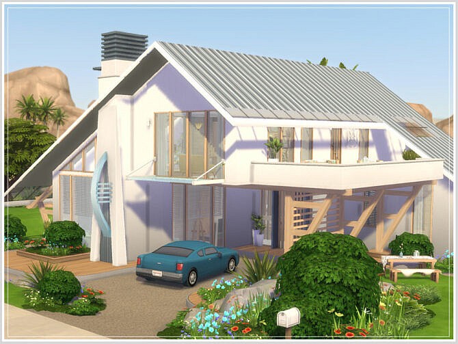 Retro Chloe house by philo at TSR