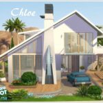 Retro Chloe house by philo at TSR