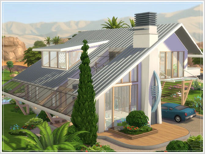 Retro Chloe house by philo at TSR