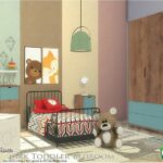 Retro Clark Toddler Bedroom by Onyxium at TSR