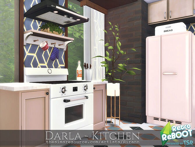 Retro Darla Kitchen by Rirann at TSR