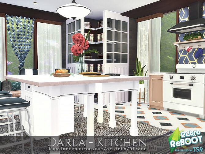 Retro Darla Kitchen by Rirann at TSR