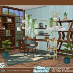 Retro Doris Office by soloriya at TSR