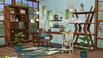 Retro Doris Office by soloriya at TSR