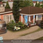 Retro Mid Century Bungalow by MychQQQ at TSR