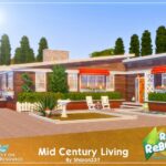 Retro Mid Century Living by sharon337 at TSR