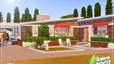 Retro Mid Century Living by sharon337 at TSR