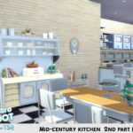 Retro Mid-century kitchen 2nd part by kardofe at TSR