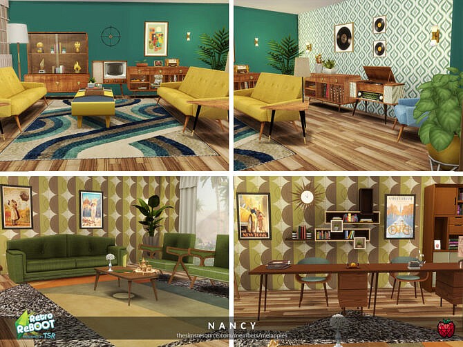 Retro Nancy House by melapples at TSR