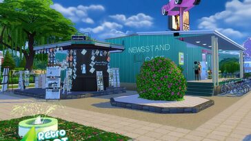 Retro Newsstand cafe by evi at TSR