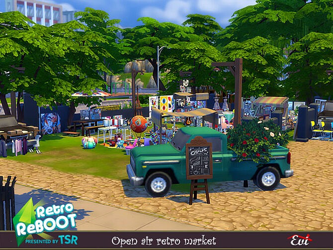 Retro Open Air market by evi at TSR